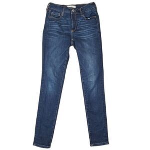 Gap True Skinny Extreme Stretch Medium Dark Wash Skinny Jeans Size 26